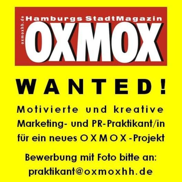 Eine freie Praktikantenstelle …