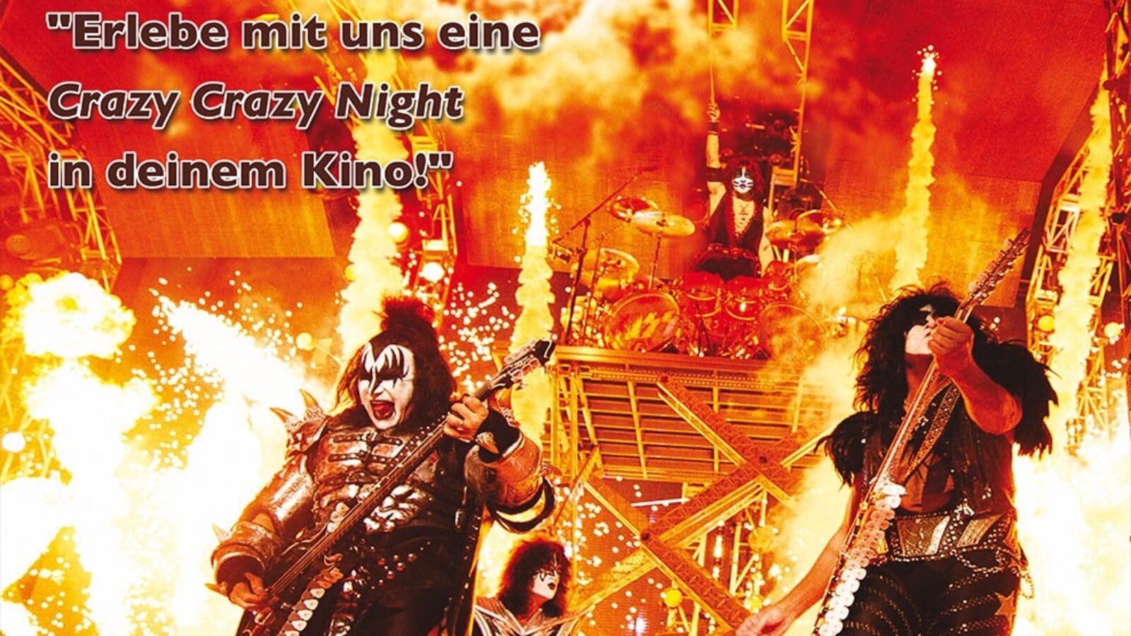 “KISS Rocks Vegas” nur am 25. Mai in der UCI KINOWELT