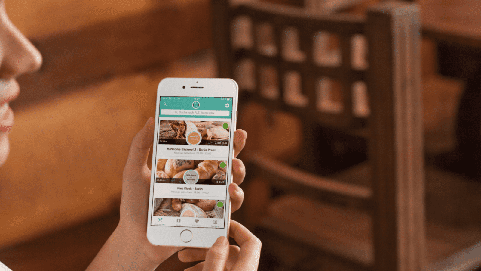 kostenlose App: Teller statt Tonne