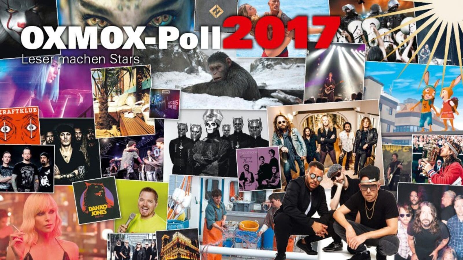 Leser machen Stars – Jahrespoll 2017