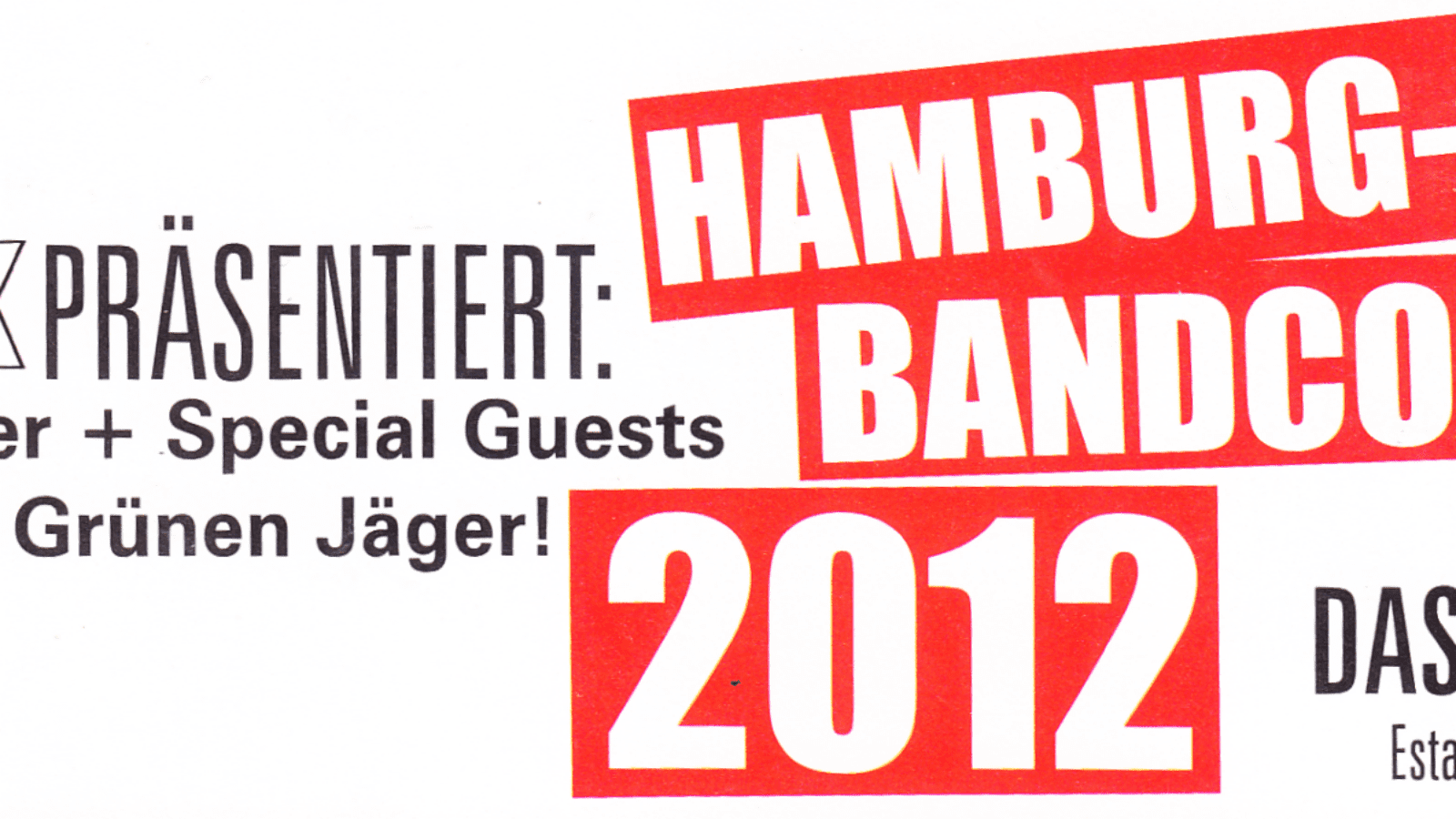 Hamburger Bandcontest 2012