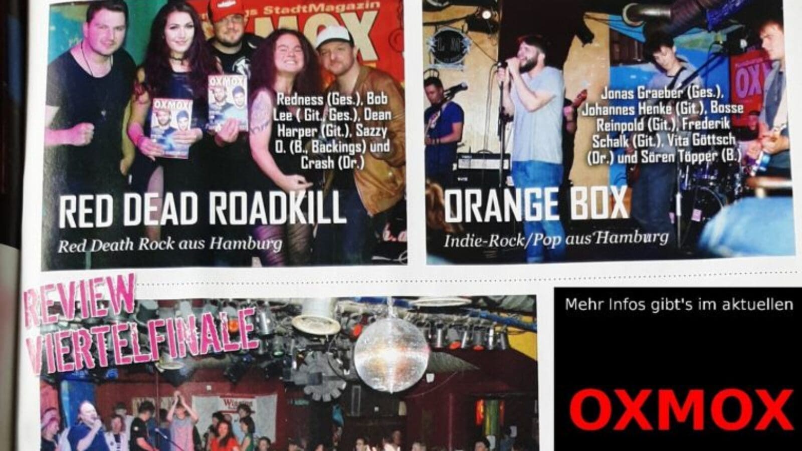 Halbfinale des HAMBURG-BANDCONTESTS am 19. und 20. Juli (2/4)