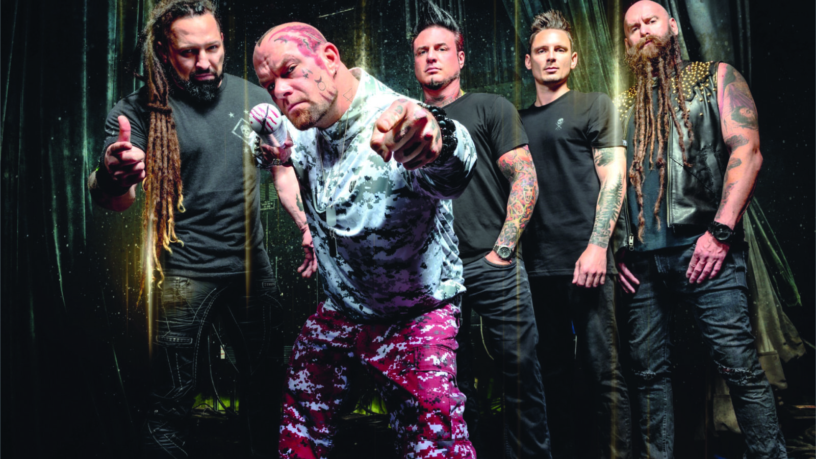 FIVE FINGER DEATH PUNCH: Auge im Sturm