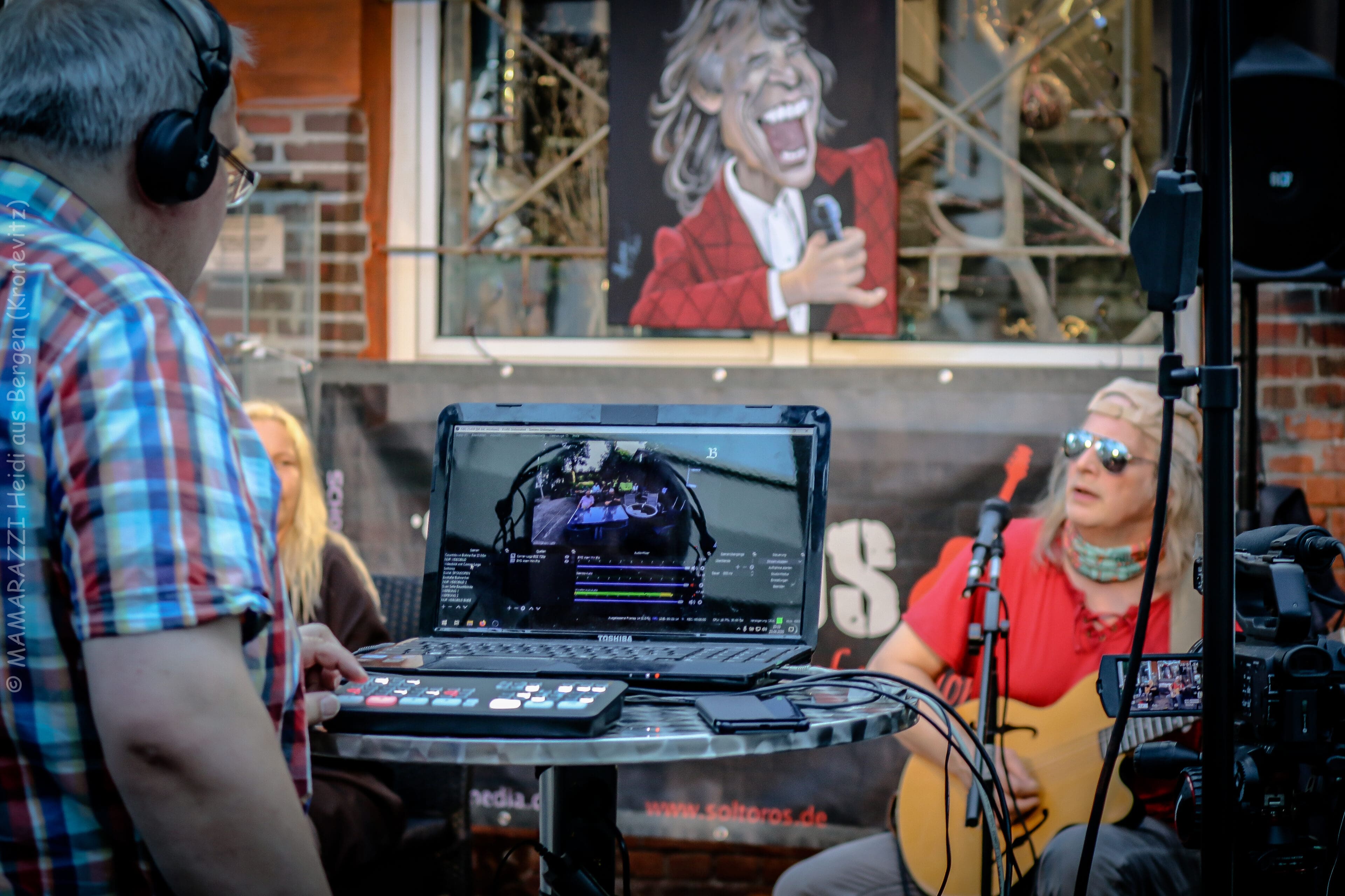 Soltoros im Livestream der Bergedorfer Zeitung im Smux Geesthacht