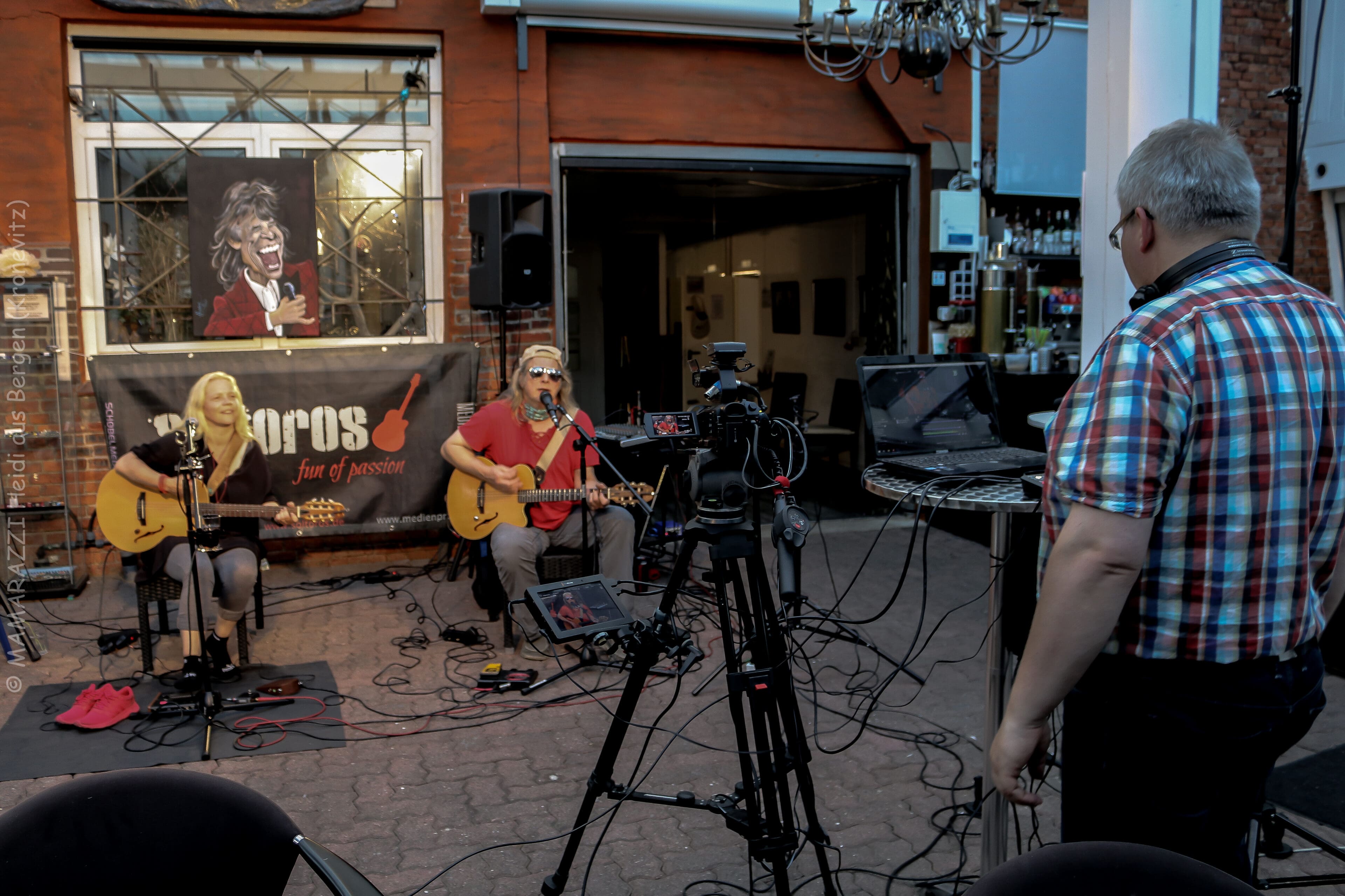 Soltoros im Livestream der Bergedorfer Zeitung im Smux Geesthacht