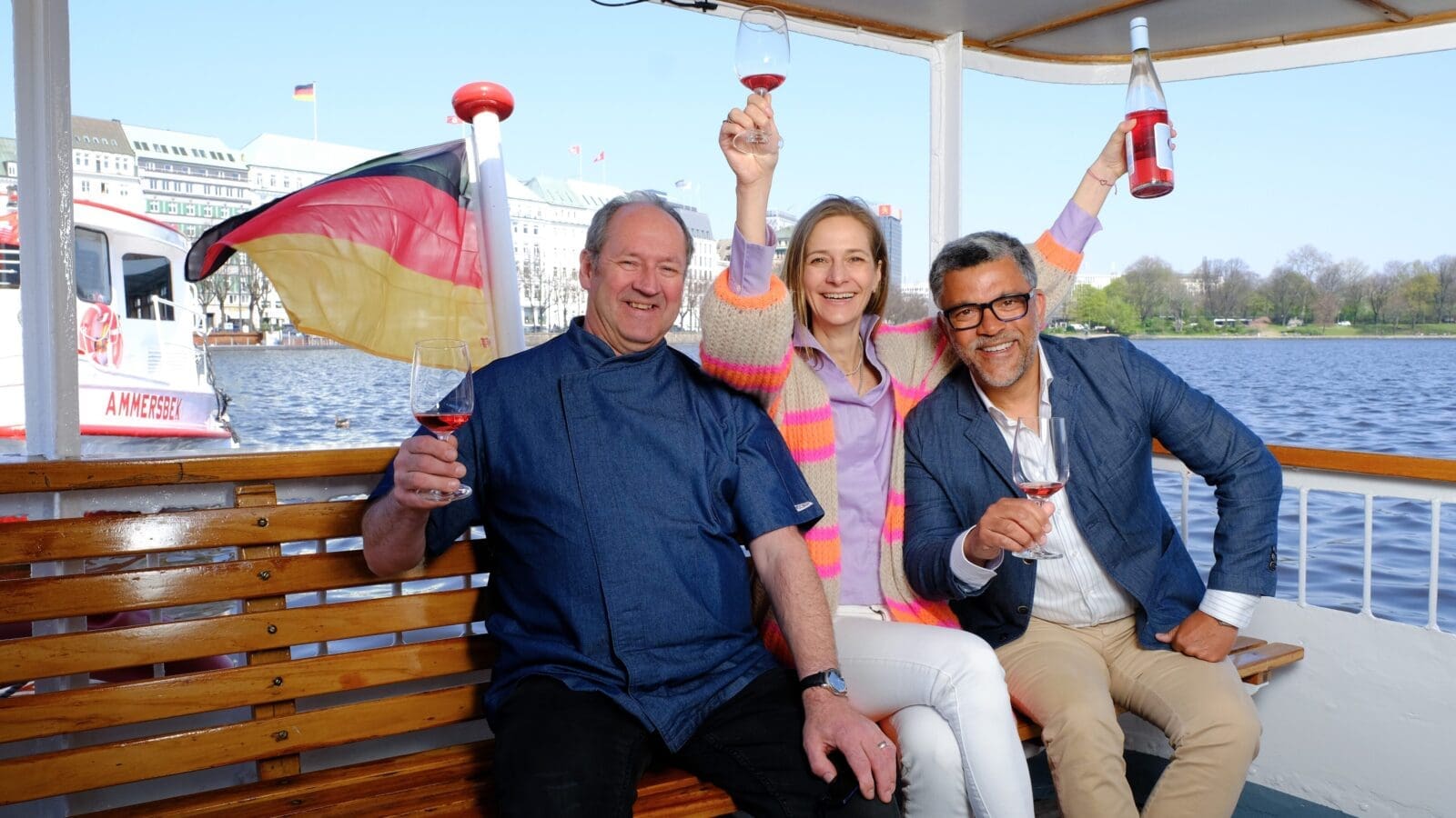 Lieblingswein trifft Alsterwasser – Lieblingswein Alster Dinner Shipping, 10.05.
